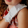 Children's Satin Scalloped Edge Gloves ~ GL Child 203 Scalloped