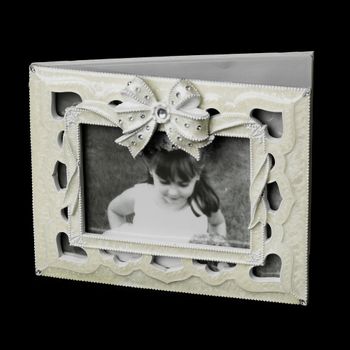 Elegant Bow Wedding Guest Book and Pen Set 1743-44