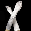 Opera Formal Bridal Wedding Matte Satin/Satin Gloves