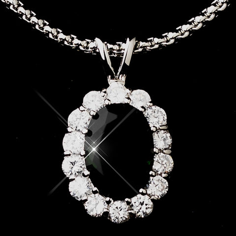 Silver Emerald Princess Kate Inspired Pendant 5017