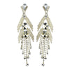 Gold Clear Earring Set 1059