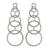 * Silver Clear Earring Set 1063