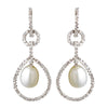 Silver Freshwater Pearl Earring Set 2006