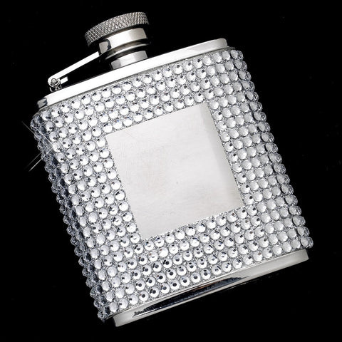 Clear Crystal Flask 21010