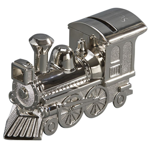 Bridal Wedding Ringbearer's Train Bank with Shiny Finish