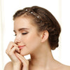 HP-415 Simplicity Bridal Wedding Tiara Band Silver Clear