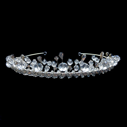 * Swarovski Crystal Bridal Wedding Tiara HP 7031