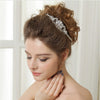 Silver Plated Bridal Wedding Headband HP 8253