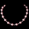Bridal Wedding Necklace 8372 Pink