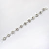 Clear Rhinestone Bridal Wedding Bracelet 164