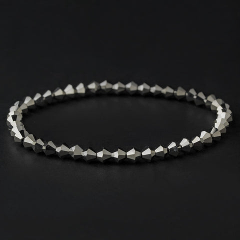 * Hematite Bridal Wedding Bracelet 235