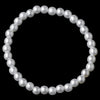 Child's Pearl Stretch Bridal Wedding Bracelet 400