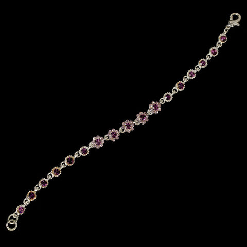 Bridal Wedding Bracelet 5790 Purple