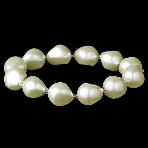 Pearl Bridal Wedding Bracelet 8325