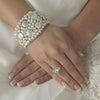 Bridal Wedding Bracelet 8379 Silver Pearl