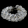 Bridal Wedding Bracelet 8381 Silver Clear