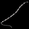Swarovski Crystal & Ivory Pearl Bridal Wedding Bracelet B 8438