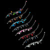 Key Charm Bridal Wedding Bracelets 8499 (Assorted Colors) Set of 6