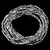 Silver 9 Strand Bridal Wedding Elastic Bridal Wedding Bracelet 8864