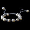 Freshwater Pearl String Bridal Wedding Bracelet 9008