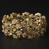 Leaf Design Wedding Bridal Wedding Bracelet 930