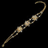 Bridal Wedding Bracelet 971 Gold AB