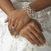 Silver & Crystal Bridal Wedding Bracelet B 985 Clear