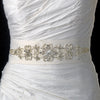 Beautiful Beaded Bridal Wedding Sash Belt 20
