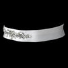 * Crystal and Pearl Beaded Bridal Wedding Sash Belt 27 Ivory
