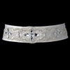 * Pearls, Rhinestones & Beaded Bridal Wedding Sash Belt 3