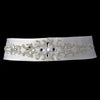 Crystals, Beads & Rhinestone Accented Bridal Wedding Sash Belt 4