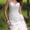 Bridal Wedding Bracelet 8399 Silver Ivory Clear