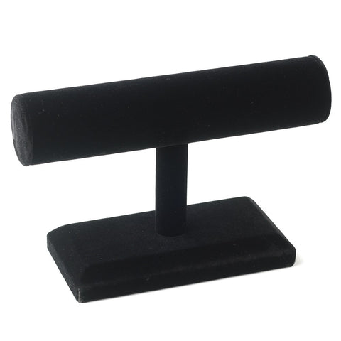 Black Velvet Bridal Wedding Bracelet Bar Display