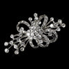 Elegant Rhinestone Vintage Bridal Wedding Bouquet Bridal Wedding Brooch 3161 Antique Silver