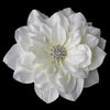 * Elegant Rhinestone Jeweled Royal Gerber Flower Bridal Wedding Hair Clip - Bridal Wedding Hair Clip 417