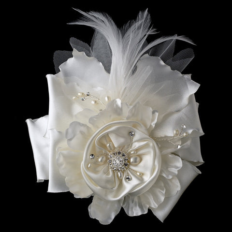 * Ivory Bridal Wedding Hair Clip or Bridal Wedding Hair Clip Bridal Wedding Brooch 474