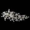 Swarovski Crystal Bridal Wedding Hair Comb 001 Silver