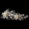 Swarovski Crystal & Freshwater Pearl Bridal Wedding Hair Comb 002