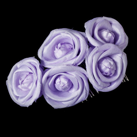 Charming Lilac Flower Bridal Wedding Hair Comb 4647