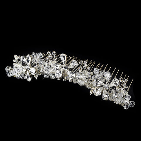 * Swarovski Crystal Bridal Wedding Hair Comb 5887