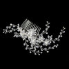 Elegant Crystal Bridal Wedding Hair Comb 6487