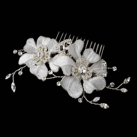 Elegant Vintage Romance Bridal Wedding Hair Comb 8112