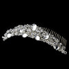 * Crystal Bridal Wedding Hair Comb 8120