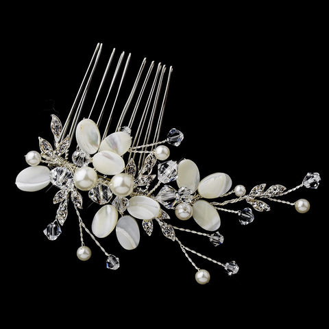 Versatile Destination Shell Versatile Bridal Wedding Comb 8132