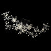 Elegant Vine Crystal Bridal Wedding Hair Comb 8218
