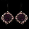 Earring 1003 Silver Amethyst