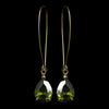 Earring 1030 Gold Green