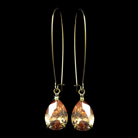 Earring 1030 Gold Tangerine
