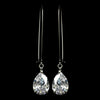 Earring 1030 Silver Clear