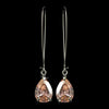 Earring 1030 Silver Pink
